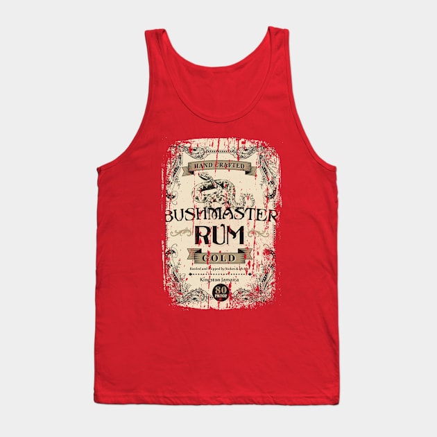 Bushmaster Rum distress (design 1 of 2) Tank Top by woodsman